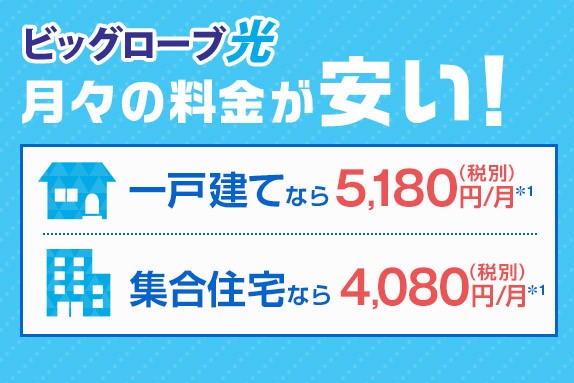 BIGLOBE光のイメージ
